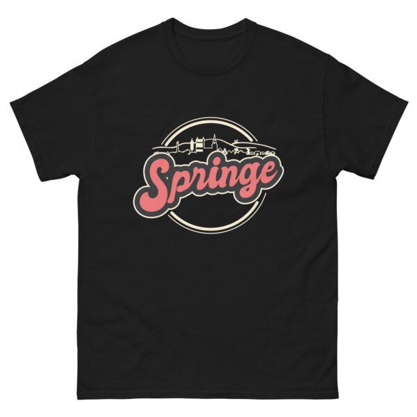 T-Shirt "Geschwungen" Unisex – Bild 6