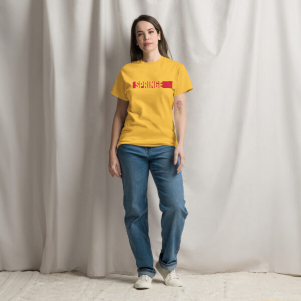 T-Shirt "Springe Balken" Unisex – Bild 9