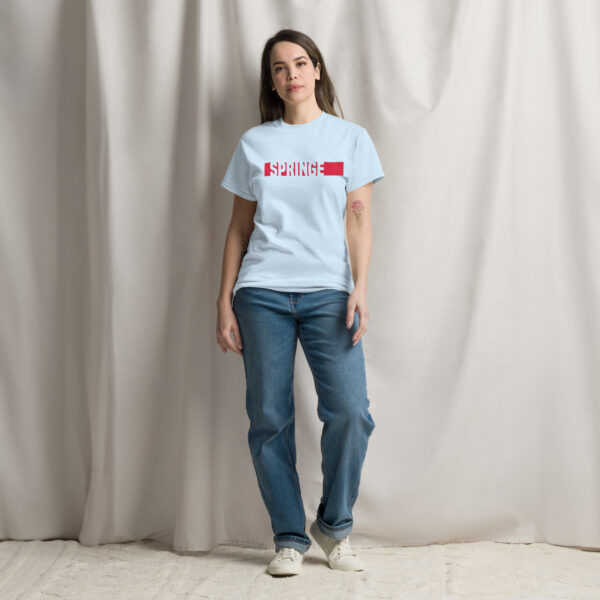 T-Shirt "Springe Balken" Unisex – Bild 13