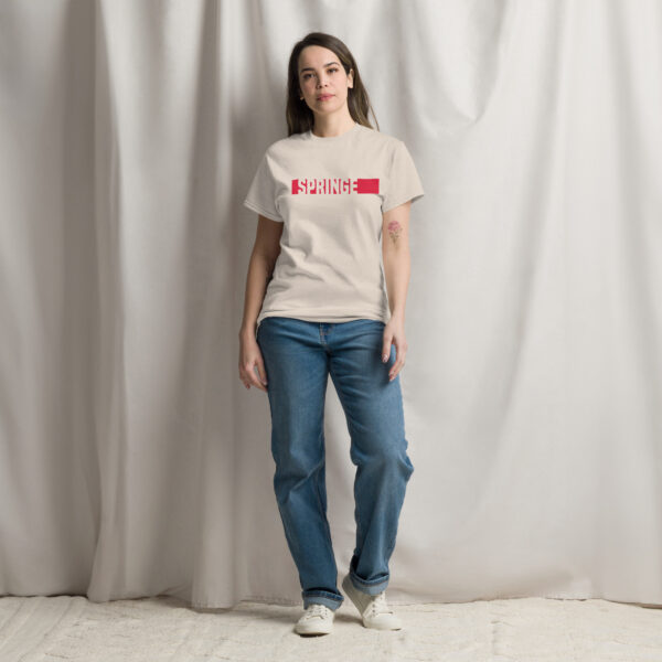 T-Shirt "Springe Balken" Unisex – Bild 11