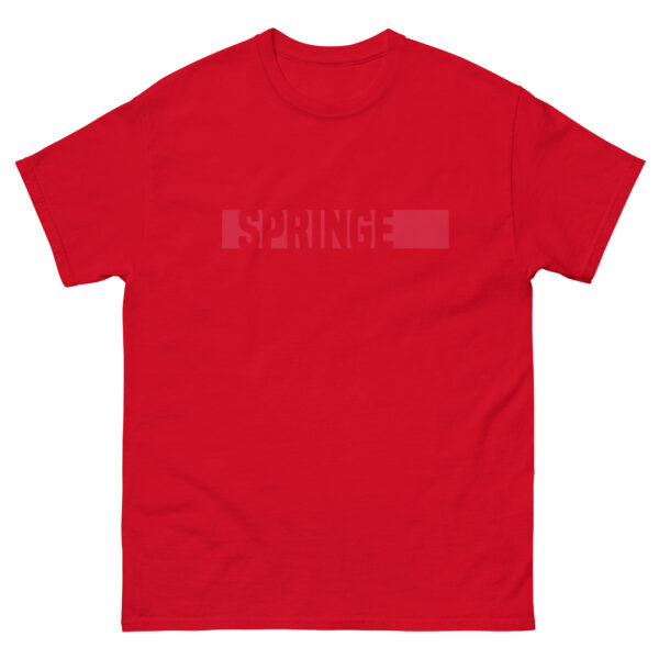 T-Shirt "Springe Balken" Dunkel Unisex – Bild 11