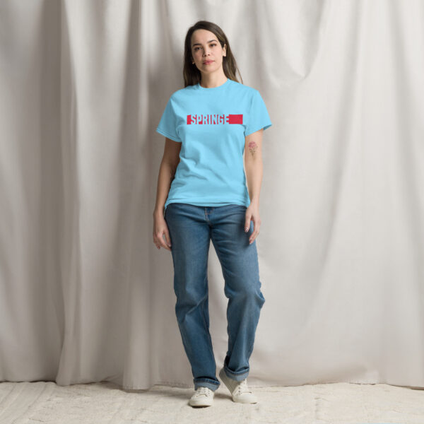 T-Shirt "Springe Balken" Unisex – Bild 10