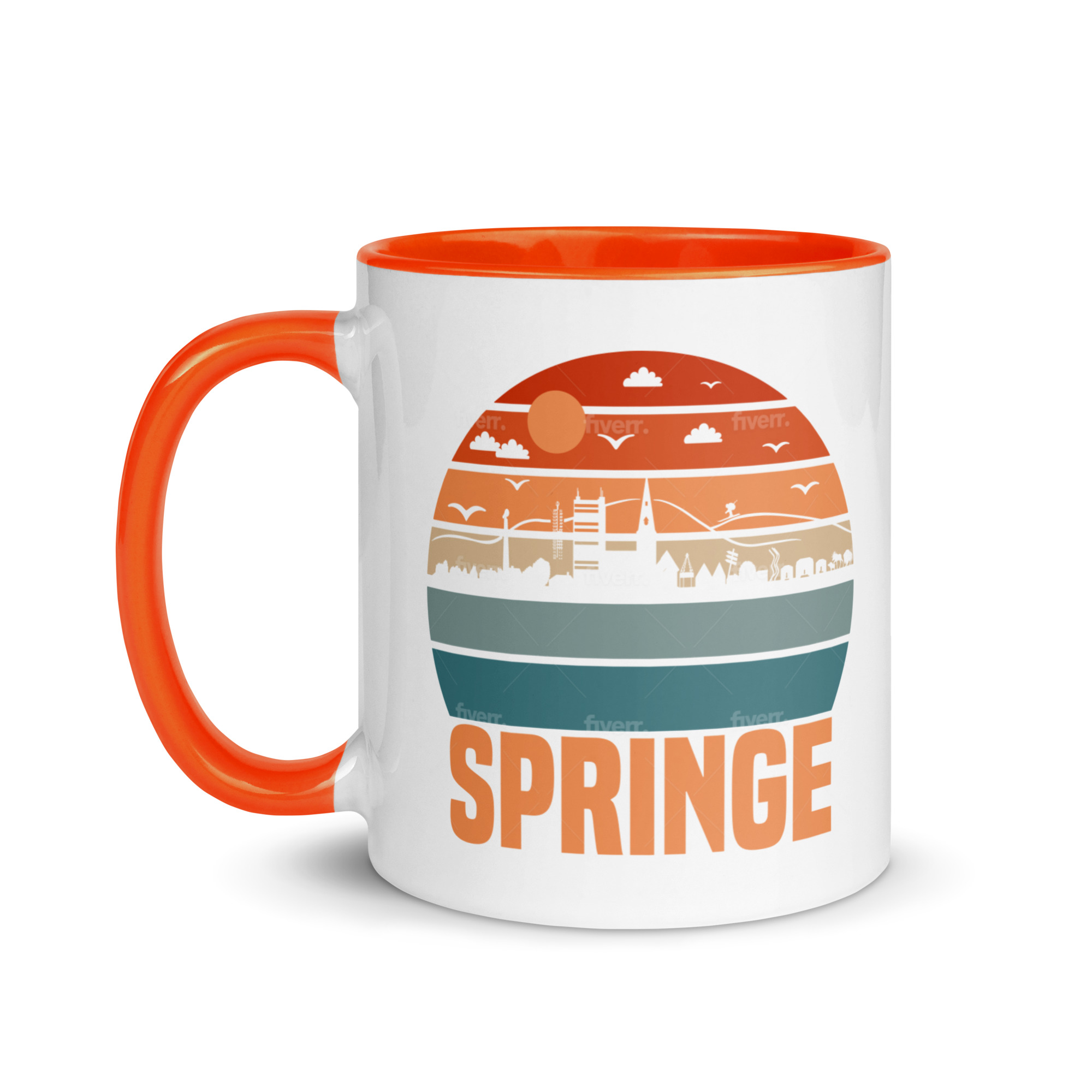 Tasse mit farbiger Innenseite – Bild 3