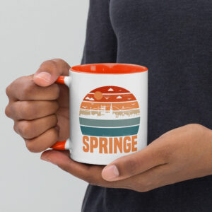 Tasse mit farbiger Innenseite